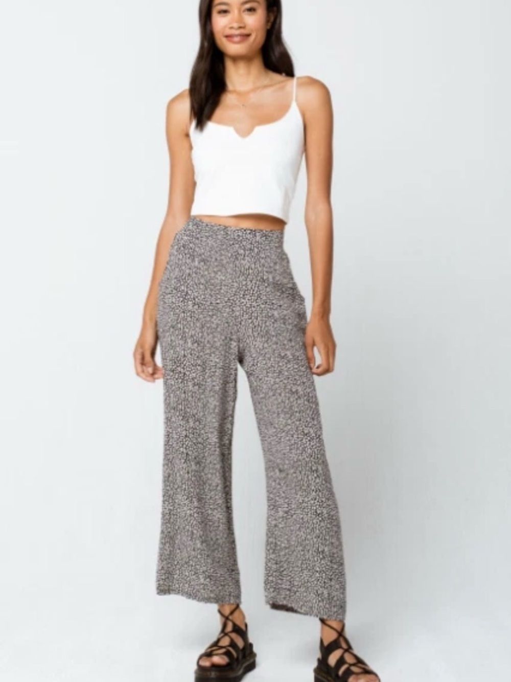 Billabong Printed Wide Leg Pant SZ M